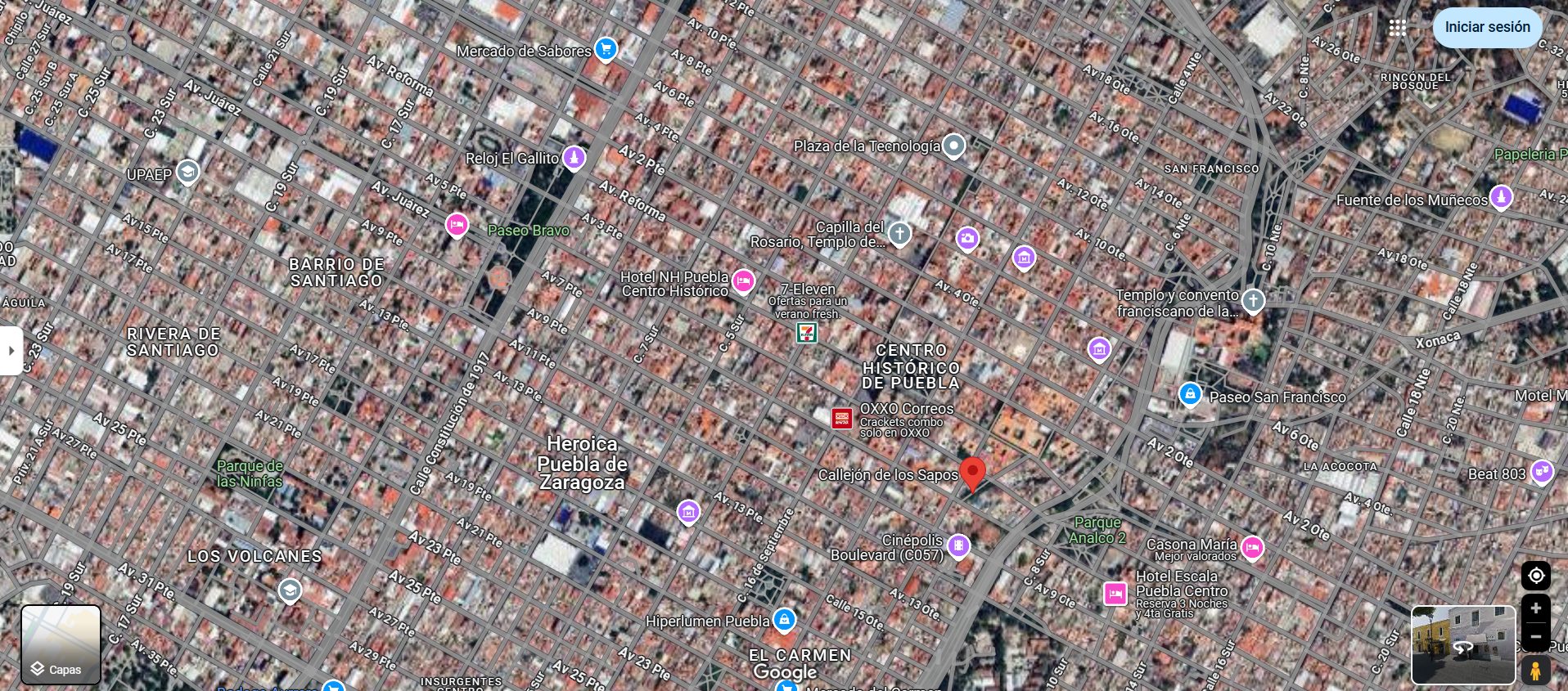 calle los sapos